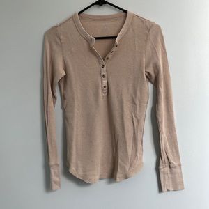 Aerie waffle Henley